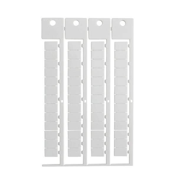 Terminal Block Tag Polycarbonate 12.00 mm H x 8.00 mm W Box of 936 Pieces, 936PK